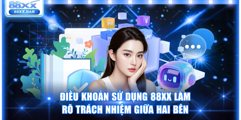 Điều khoản sử dụng 88XX làm rõ trách nhiệm giữa hai bên